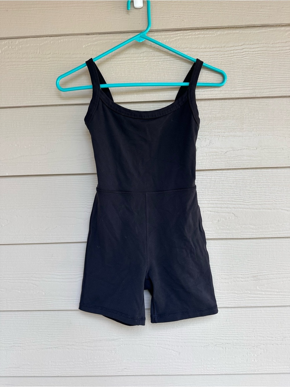 Aritzia Wilfred Free Black  Short Romper Womens XS Black Bodysuit Size 0 (A23)